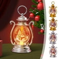 thumbnail image 1 of Christmas Decorations Glow New Portable Creative Small Oil Lamp Santa Claus Snowman Christmas Tabletop Decorations Christmas Decor Light Prop for Xmas Tree Garden Party Outdoor Indoor Home Decor, 1 of 7