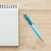 Wiueurtly Pens Catch All,Gold Powder Press Ballpoint Pen Work Teacher Student Stationery Multi Color 1ML