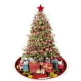 Christmas Decorations Green Christmas Tree Skirt Christmas Ornaments
