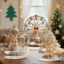 Christmas Decorations Green Series Christmas Tree Santa Claus Snowman Decoration Ornament 2D Flat Acrylic Desktop Decoration Holiday Gift Christmas,Birthday,Anniversary,Valentine's Day Gift