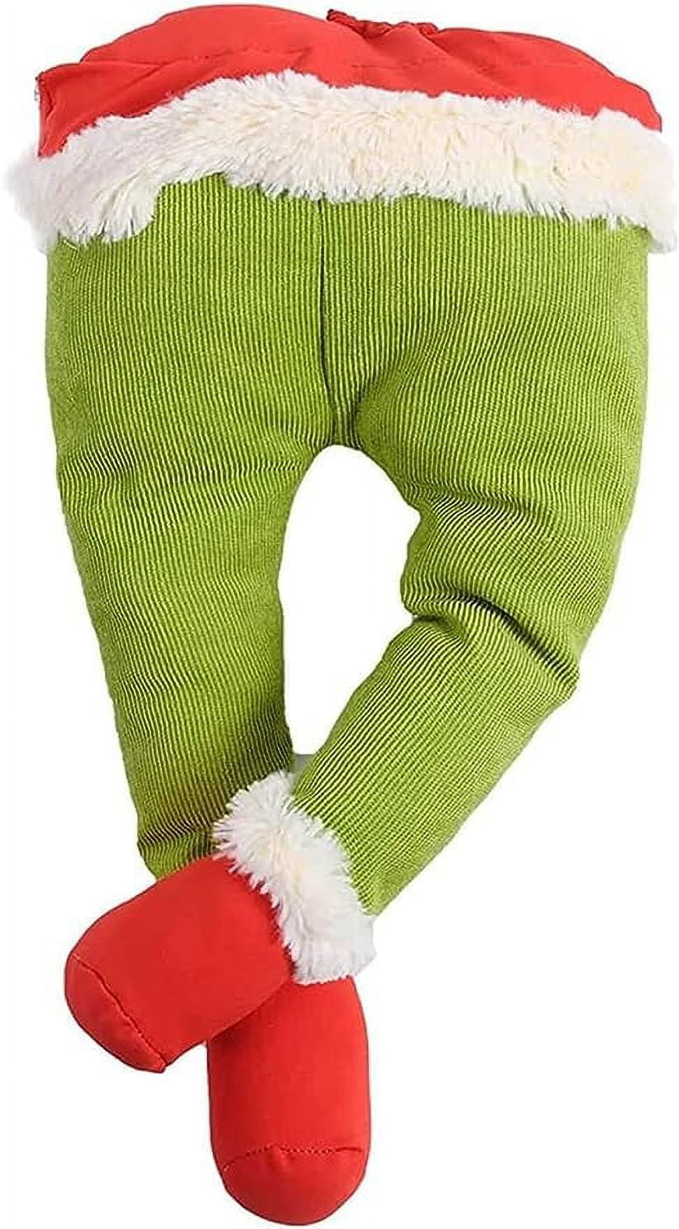Christmas Decorations Grinch Elf Legs Decoration for Christmas Tree