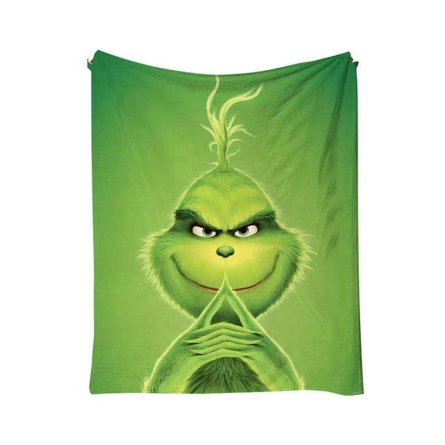 Christmas Decorations Grinch Weighted Blanket Printed Blanket Christmas