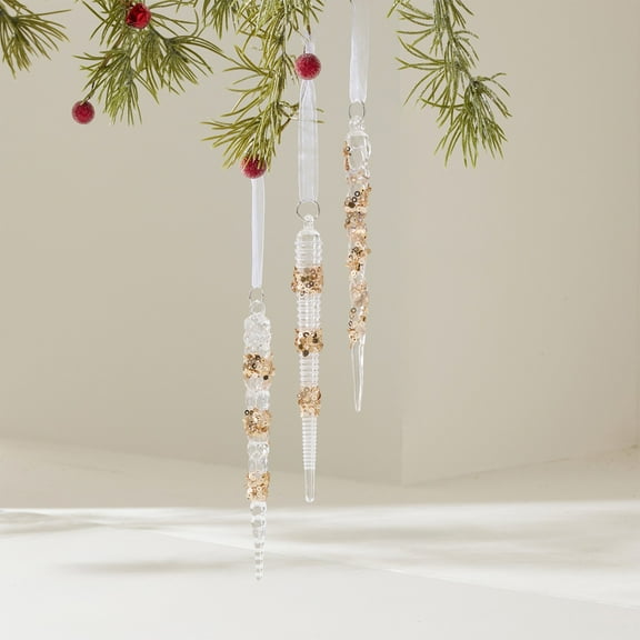 Christmas Decorations, Hanging Christmas Ornaments, Festive Christmas Tree Window Display Decorations, Durable Plastic Material Easy to Hang for Indoor and Outdoor Use