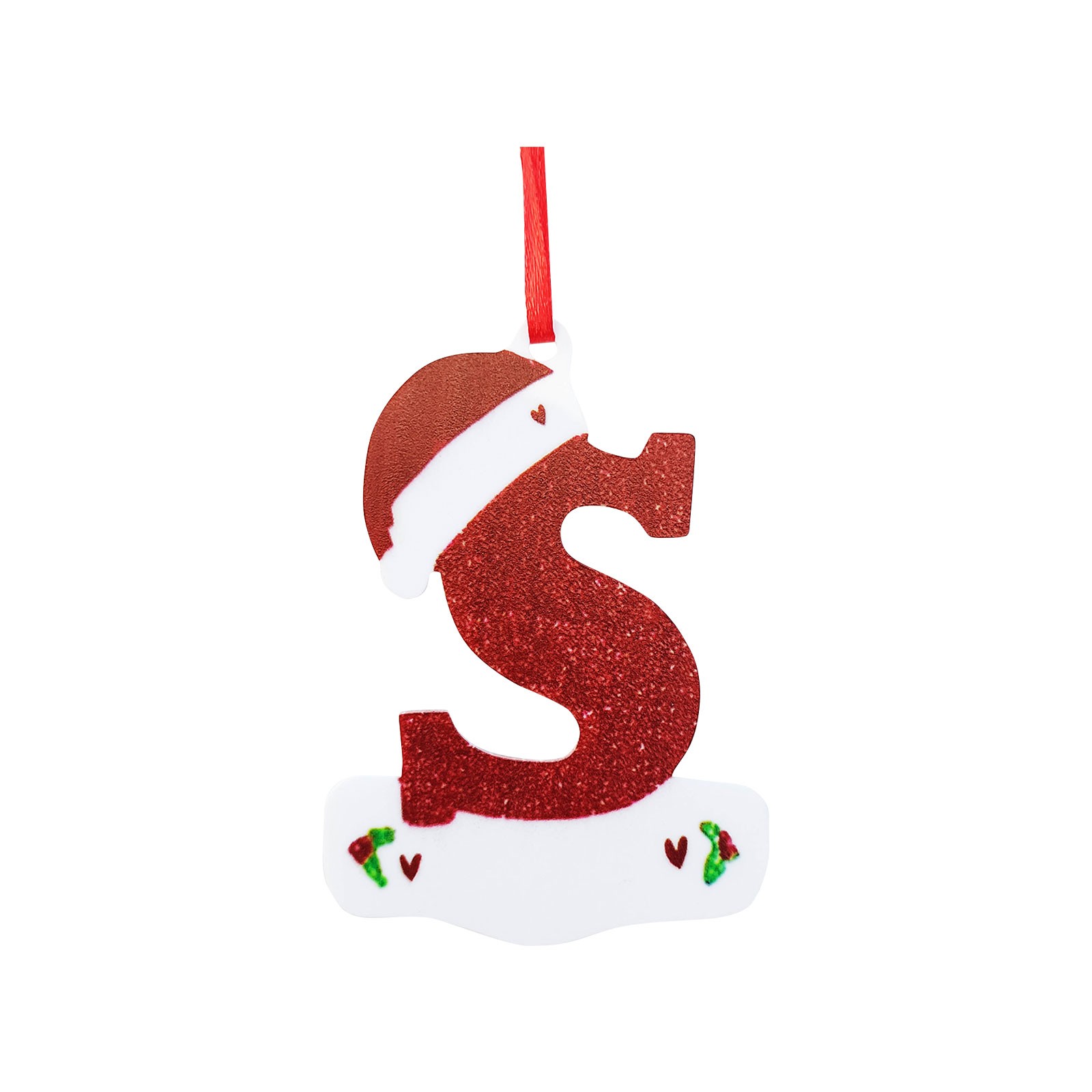 Christmas Decorations Hanging Sign Christmas Wooden Door Sign For