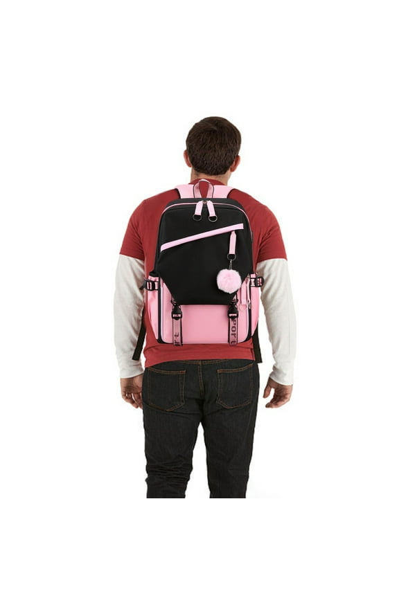 Backpacks For School,School Supplies, High-value Computer Backpack USB Charging Interface Middle School Student Schoolbag Large-capacity Backpack