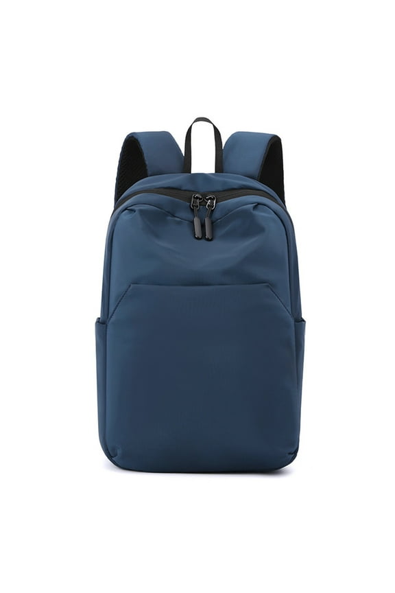 Backpacks For School,School Supplies, Leisure Solid Color Backpack Outdoor Travel Light Small Backpack Trend Men's Solid Color Backpack