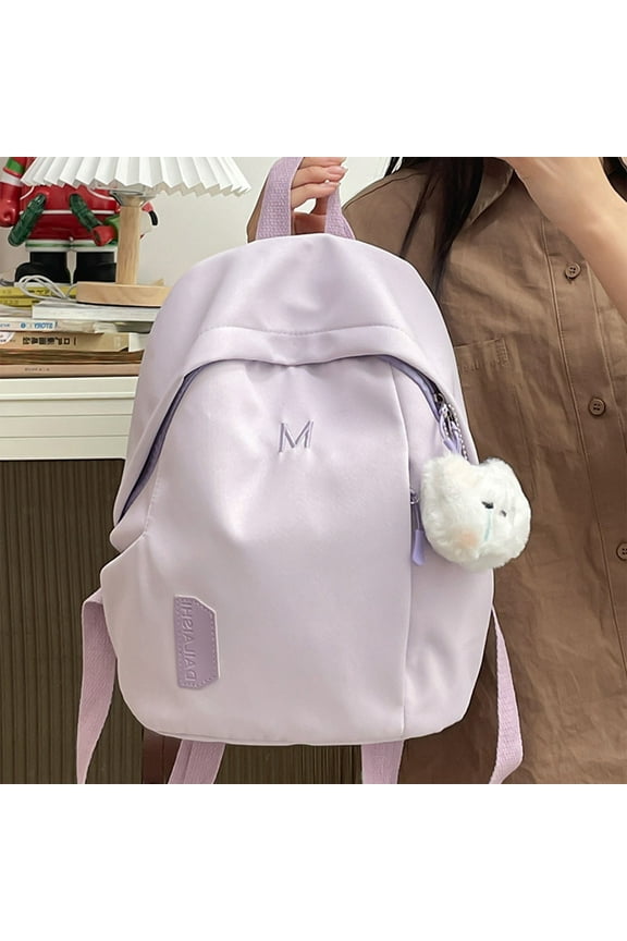 Backpacks For School,School Supplies, Summer Ins Preppy Style Color Backpack For Women All-matching Small Schoolbag Travel Mini Backpack