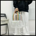 thumbnail image 1 of VOAVEKE Clear Backpack,School Supplies, Clear Backpack Heavy Duty PVC Transparent Backpack Large School Book Bag, 1 of 4