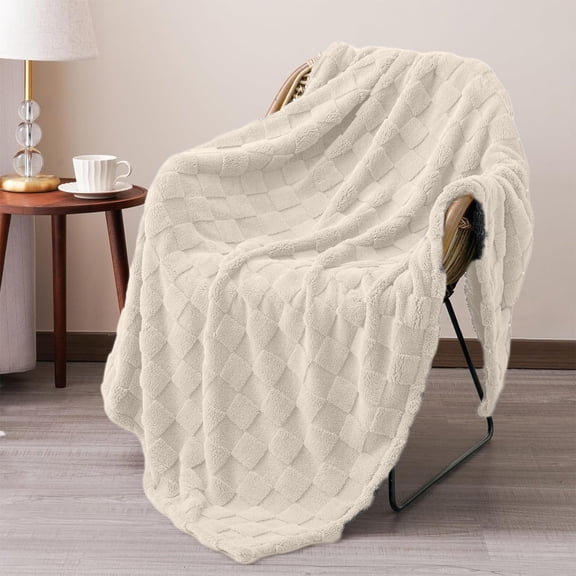 VOAVEKE Winter Soft Lightweigh Warm Blankets Throw Blanket for Couch, Bed Weighted Queens Blanket, Winter Bed Blanket Thermal Throw Blanket Lightweight Bed