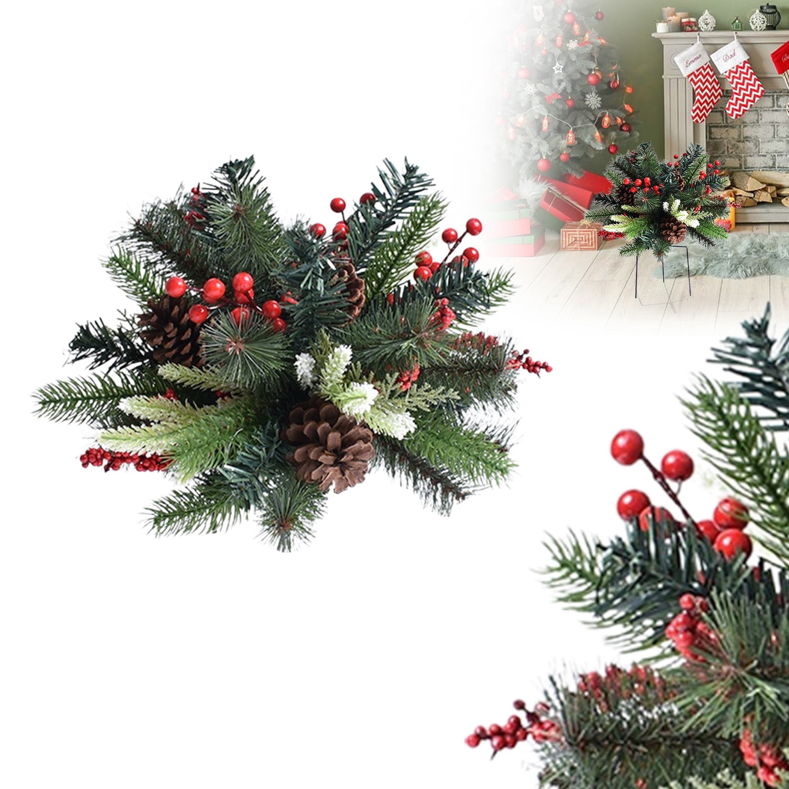 Christmas Decorations Holiday Planter Decorations 2025 Christmas