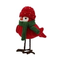 thumbnail image 1 of Christmas Decorations Holiday Standing Cute Bird Handmade This Is A That Is Sure To Bring And Warm Blessings. Desktop Ornament, 1 of 6