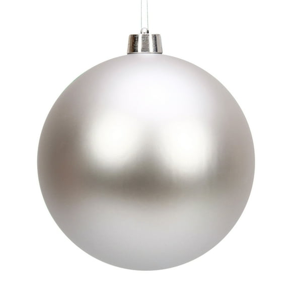 Christmas Decorations Indoor 8 Inches Shatterproof Large Candy Gold Christmas Ball Decoration Christmas Holiday Decoration Ball Christmas Ball Ornaments Sliver