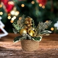 thumbnail image 1 of Christmas Decorations Indoor, Christmas Artificial Berry Plant Ornaments Christmas Tree Christmas Decoration Scene Setting For Living Room Desk Bedroom Ornaments, 1 of 6