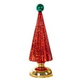thumbnail image 1 of Christmas Decorations Indoor, Glass Christmas Tree Home Decor, Table Decorations Lighted Xmas Tree for Living Room Fireplace Tabletop Party, 1 of 3