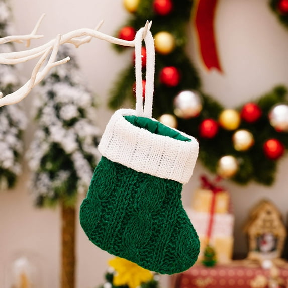 Christmas Decorations Indoor Hwkond Christmas Socks Vintage Plush Christmas Socks Gift Bag Christmas Decoration Christmas Gift Bag Up To 30% Off