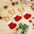 thumbnail image 1 of Christmas Decorations Indoor Hwkond Christmas Socks Vintage Plush Christmas Socks Gift Bag Christmas Decoration Christmas Gift Bag Up To 30% Off, 1 of 4