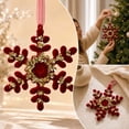thumbnail image 1 of Christmas Decorations Indoor Outdoor, Christmas Tree Hanging Ornament Set, Xmas Holiday Ball Decor for Tree Home, Wreath Garland, Party Display, 1 of 7