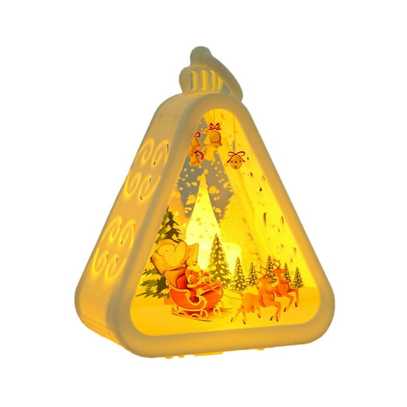 Christmas Decorations Indoor, Set of 1 Crackle Glass Ball with LED Lights Christmas Snowman Home Decor, Christmas Table Decorations Lighted Globes with Timer for Mantel Fireplace Tabletop