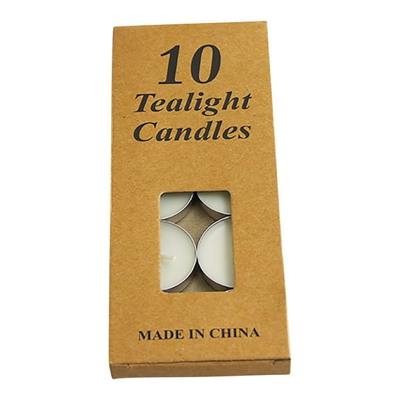 Christmas Decorations KITTEHIGM Small Candle Butter Lamp Paraffin Candle Romantic Incense Wedding Candle Presentation Gift Enamel Candle Tea