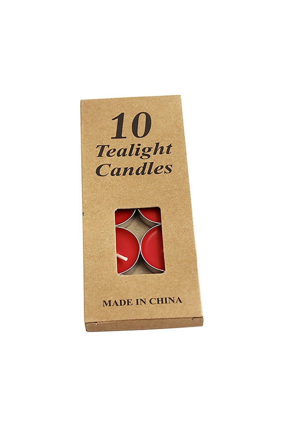 Christmas Decorations KITTEHIGM Small Candle Butter Lamp Paraffin Candle Romantic Incense Wedding Candle Presentation Gift Enamel Candle Tea