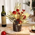 thumbnail image 1 of Christmas Decorations, Mini Berry/Pinecone Christmas Tree Creative Artificial Christmas Tree with Lights for Holiday Home Office Party Display Gift, 1 of 6