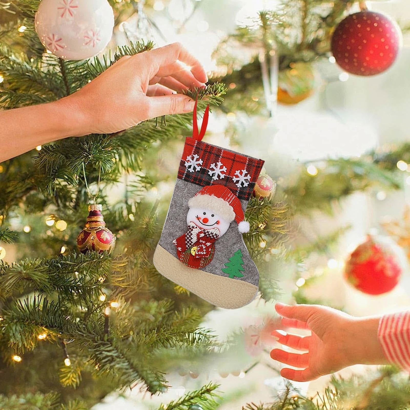 Christmas Decorations New Christmas Socks Christmas Tree Ornaments