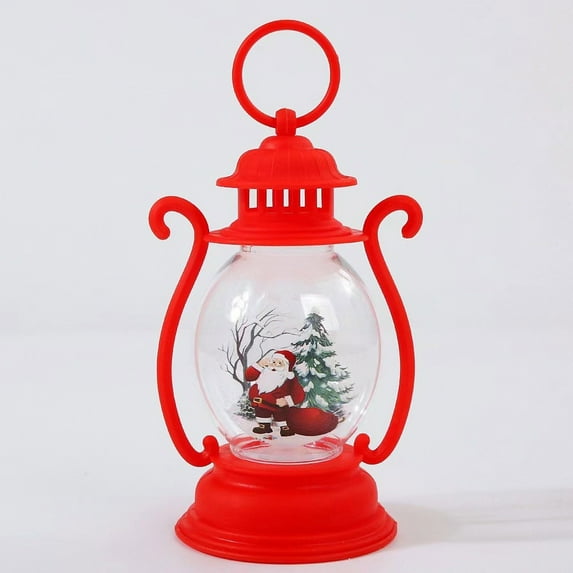 Taicans Christmas Decorations Outdoor Hanging Lanterns,Handheld Small Oil Lamps,Tabletop Decor for Home,Indoor Outdoor Use,Holiday Gift Idea for Friends,Christmas Tree Ornaments