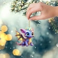 thumbnail image 1 of Christmas Decorations Outdoor Hwkond Dragon Series Pendant Gift Pendant Acrylic Christmas And Halloween Decoration Christmas Tree Pendant Up To 30% Off, 1 of 3