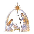 Christmas Decorations Outside Nativity Set, 2023 Light Up Nativity
