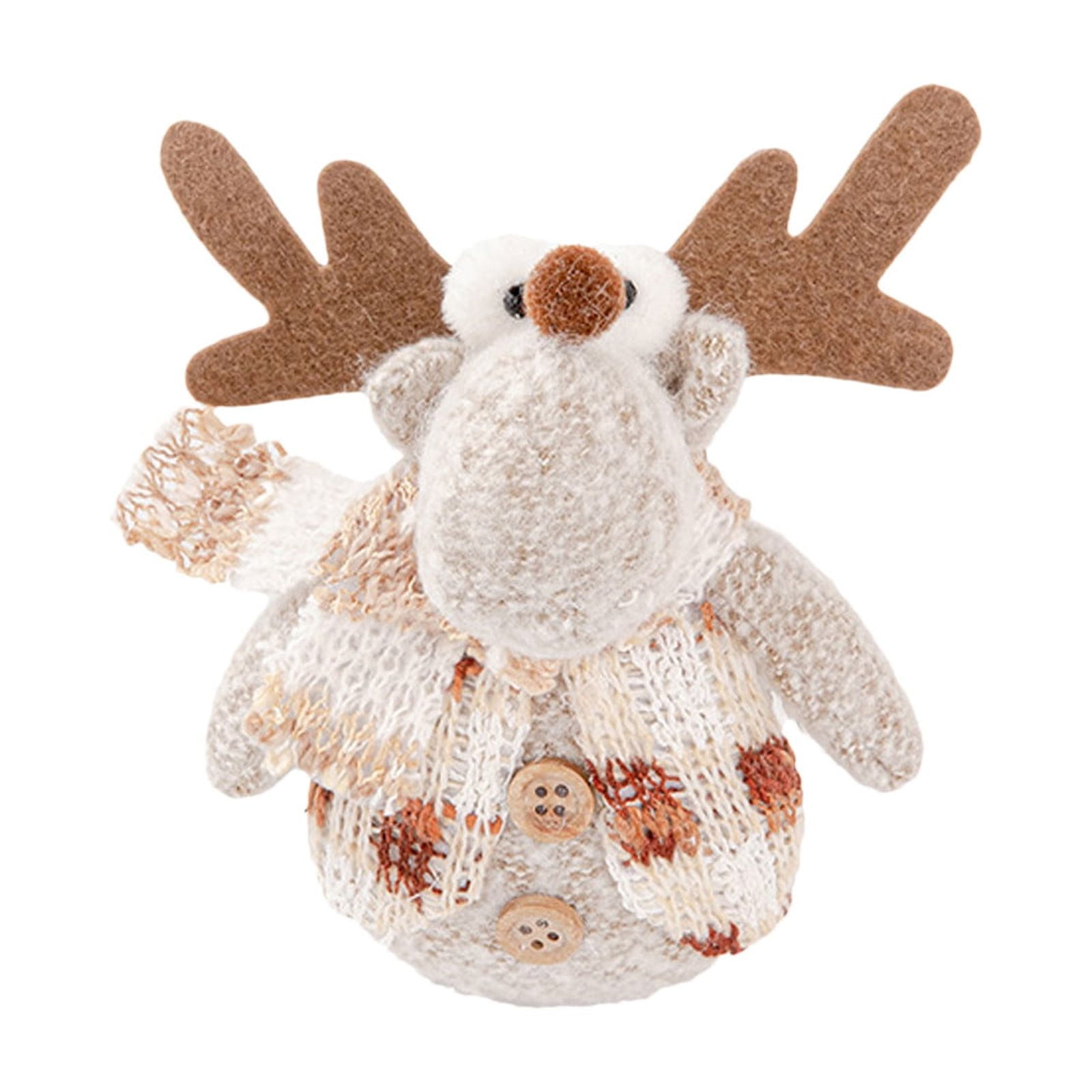 Christmas Decorations Pendants Figurines Knitted Hats Scarves Snowman