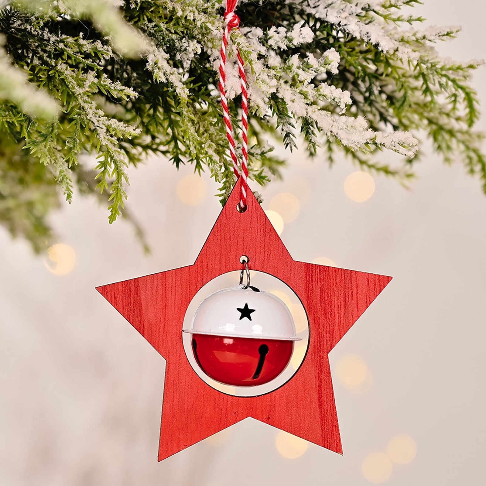 Christmas Decorations Props Christmas Tree Pendants Santa Claus Bell christmas-decorations-props-christmas-tree-pendants-santa-claus-bell