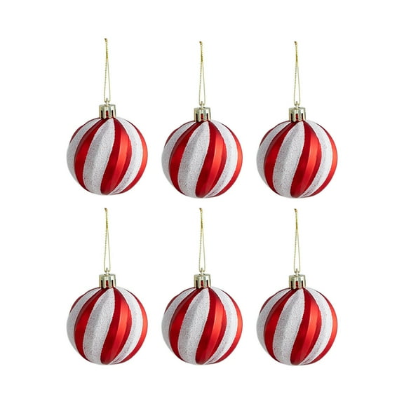 RXMEKW Christmas Decorations Red White,Hanging Window Decoration Props