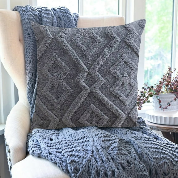 Christmas Decorations Savings Clearance! VOAVEKE Fall Throw Pillow Covers 18X18, Couch Pillow Covers, Modern Pillowcase Woven Plush Pillowcase Office Sofa Waist Pillowcase Bedside Cushion Cover Seven