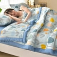 thumbnail image 1 of VOAVEKE School Supplies, Bedding Supplies, Cool Blanket Conditioning Comforter-Summer Outing Bedroom Napping 1.5m X 2.0m Cool Comforter, 1 of 5