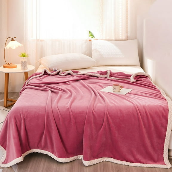 VOAVEKE Summer Bed Comforter, Full Size Quilt, Cool And Breathable In Summer Solid Colour Milk Velvet Washable Cool Comforter
