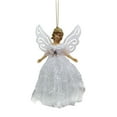 thumbnail image 1 of Christmas Decorations Savings! Dvkptbk Christmas Wing Angel Doll Hanging Xmas Tree Pendants Ornaments Home Decor for Christmas Gifts White, 1 of 3