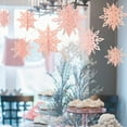 thumbnail image 1 of Christmas Decorations Savings! Dvkptbk Home Decor 6Pcs/set Large Cardboard 3D Snowflake Ornaments Set Christmas, 1 of 3