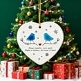 thumbnail image 1 of Christmas Decorations Sea Glass Ornaments with Birds Snowflake Pattern, Cute Beautiful Plastic Pendant for Christmas Tree Decor or Gifts 3.94 Inch Multicolor, 1 of 4