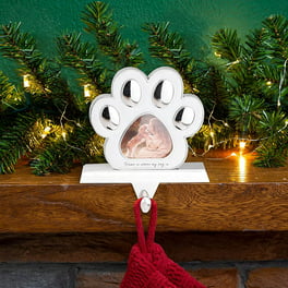 Giyblacko Sticky Hooks For Hanging 1PCS Metal Christmas Stocking Holder  Hooks Fireplace Hanger with Non-Skid Design 