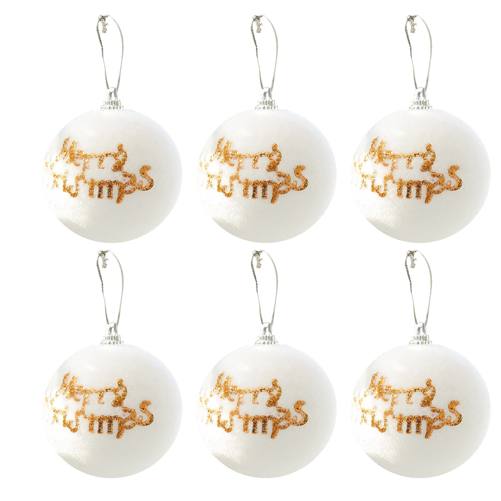 Christmas Decorations White Pattern Hanging Decorations Christmas Tree