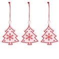 Christmas Decorations Wooden Pendant Christmas Tree DIY Hanging