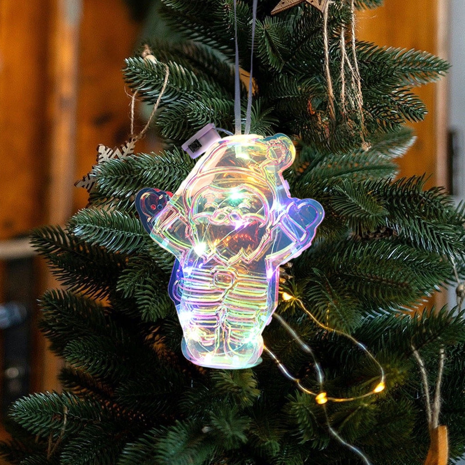 Christmas Decorative Lights Indoor Christmas LED Light Up Ornaments