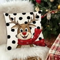 thumbnail image 1 of Christmas Decorative Pillow Covers 18x18" Home Decors for Couch Bed Sofa Bedroom Living Room Christmas Printed Pillow Cover Series Home Sofa Decoration Cushion Cover Bedroom Pillow Cover, 1 of 7