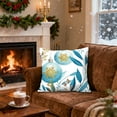thumbnail image 1 of Christmas Decorative Pillow Covers for Couch 18x18" Linen Pillow Case for Sofa Couch Xmas Decorations Christmas Pillowcase Bedroom Sofa Cushion Pillow Cover, 1 of 7