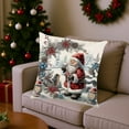 thumbnail image 1 of Christmas Decorative Pillow Covers for Couch Three-dimensional Effect Pillowcase Christmas Pillow Cover Festival Decoration for Couch Sofa Bed, Soft and Breathable 18x18", 1 of 7