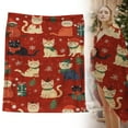 thumbnail image 1 of Christmas Decorative Throw Blanket, Christmas Theme Print Decoration, Soft Flannel Winter Blankets for Couch Bed Sofa, Holiday Home Decor, Xmas Festival Gifts for Kids Adults 27.55x39.37 Inch, 1 of 8