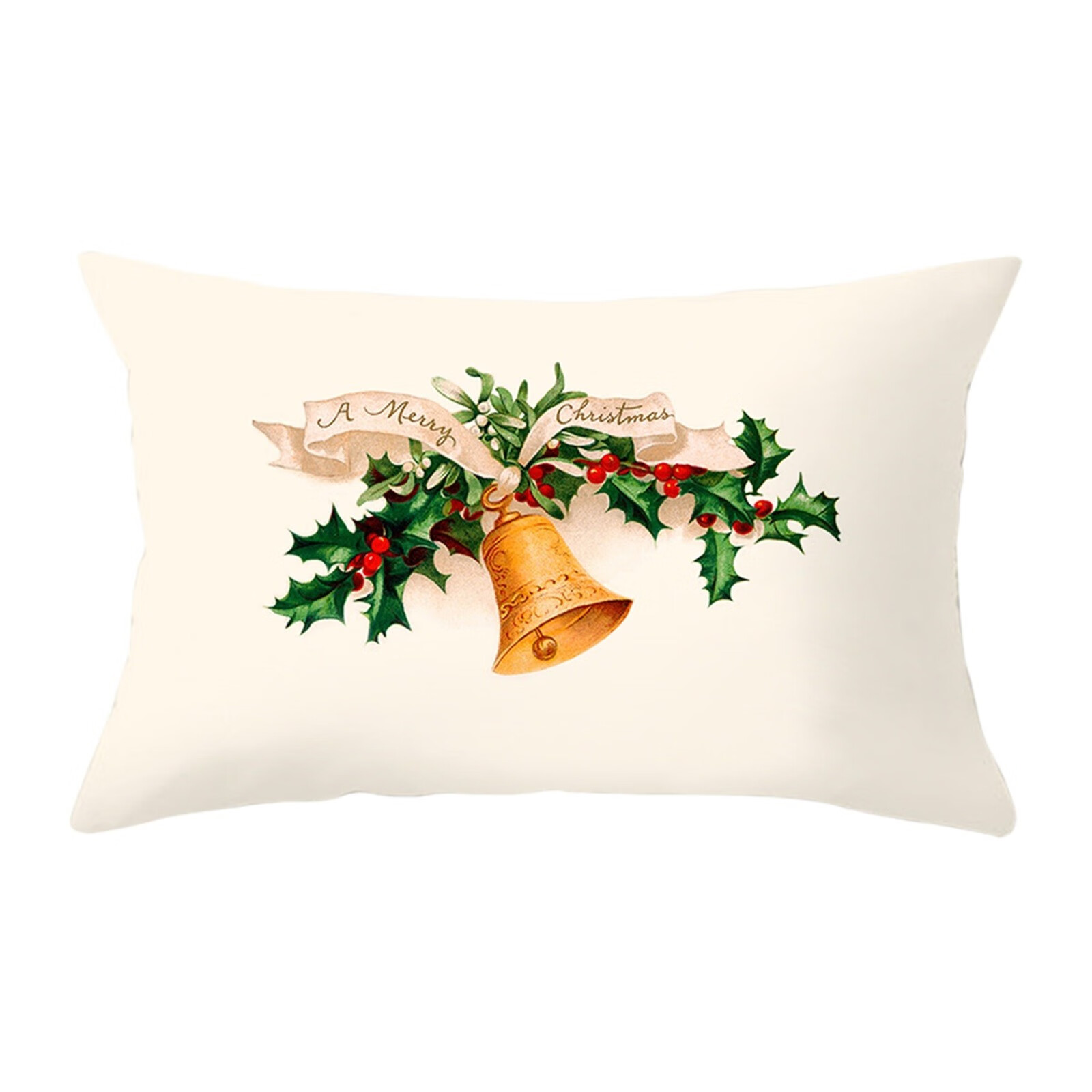 Christmas Decorative Throw Pillow Cover Print Christmas Throw Pillow