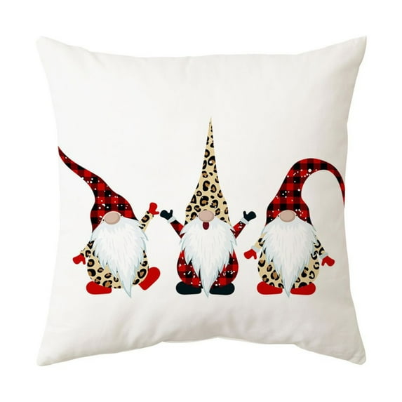 Christmas Decorative Throw Pillows for Couch Christmas Tree truck Indoor Decor Pillows for Living Room Bedroom, 18" x 18" Throw Pillow, 1 Pack