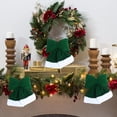 thumbnail image 1 of Christmas Decrations Bow for Christmas Velvet Ribbon Bow For Wreaths Green Bow Christmas Tree Topper Gift Bow For Party Favor Home Indoor Outdoor Christmas Decor, 1 of 8