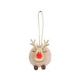 REYYOISKA Christmas Deer Ball Pendant 2023 New Pendant Christmas Tree
